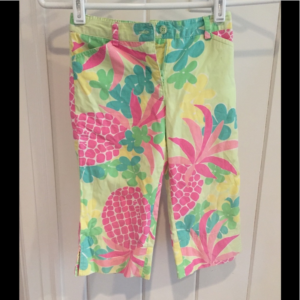 Lilly Pulitzer girls size 6 pedal pushers